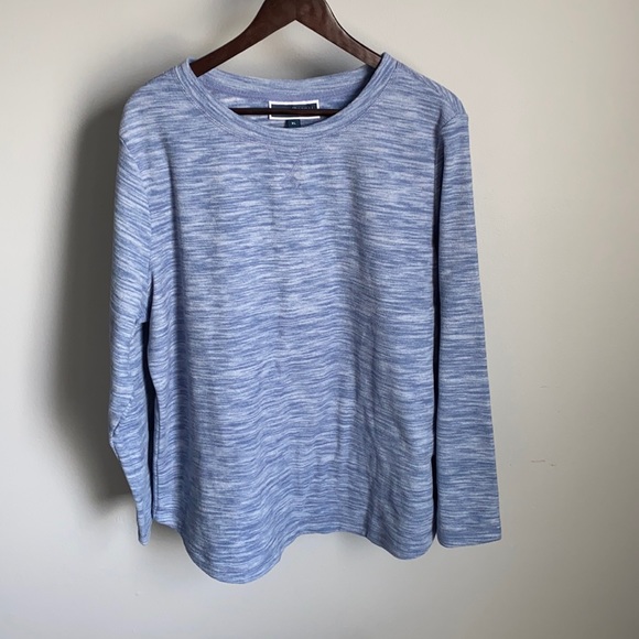 Karen Scott Tops - NWT! Karen Scott Ladies Long Sleeve Fleece Top